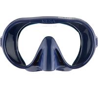 CRESSI Musa & Scilla masque frameless ou set combiné masque frameless + tuba Scilla pour la plongée et le snorkeling, faible volume interne et large champ de vision, Unisex, One Size, Bleu/Bleu marine
