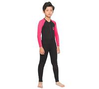 Cressi Muta Little Shark MONOPEZZO JR Nero/Rosa 2mm Y 13/14