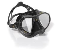 Cressi Masque de plongée Nano Dark, verres miroir, silicone haut de gamme, hydrodynamique, noir