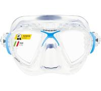 Cressi Masque de plongée Nano SIL Crystal – Monture bleue