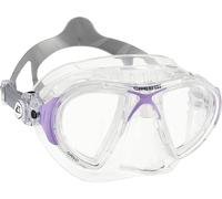 Cressi Nano Masque de plongée pour Femmes, Transparent/Lilas, Standard
