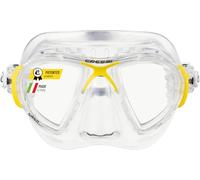 Cressi Masque Nano Mask SIL Crystal Monture Jaune