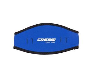 Cressi Neoprene Mask Strap Cover, Blue Accessoires pour Masques Adulte Unisexe, Bleu <, Taille Unique