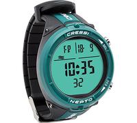 Cressi Nepto Watch Computer Montre-Ordinateur et spécifique pour Les plongées en apnée Unisex-Adult, Vert, Taille Unique