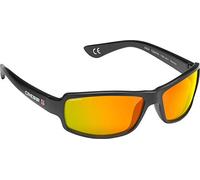 Cressi Ninja Sunglasses - Lunettes Flottantes de Soleil pour Hommes, Noir-Lentille Miroir Orange, Taille Unique