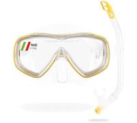 Cressi Kit masque + tuba Ondina VIP Junior Transparent/Jaune