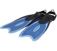 Cressi Palau Fins - Palmes Longues Réglables Adultes pour la Plongée et la Natation, Bleu/Azure Palmes Lounges, M/L (41/44)