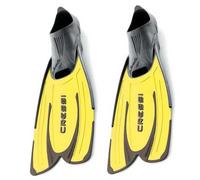 Cressi Palmes de plongée Agua Jaune – Taille EU 43-44