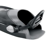 Cressi Ebs For Reaction/frog Plus Diving Fins Bungee Strap Gris 18 cm