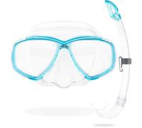 Cressi Perla Randonnée Aquatique, Apnée, Sous Marine - Perla Masque ou Kit de Randonnée Aquatique Perla Masque + Tuba Mexico , Taille unique, Adulte unisexe