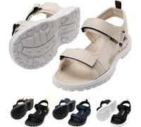 Cressi Pete Sandal Sand/White 44 - Sandale Unisex Idéal pour Les journées d'été à la Plage, Conçue pour Le Confort et la Praticité en Milieu Aquatique, Blanc/Sable, 44