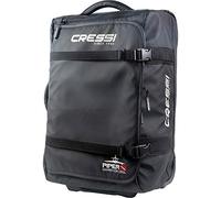 Cressi Piper Trolley Bag Chariot de Voyage Ultra-léger Unisex-Youth, Noir, 50 L
