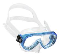 Cressi Masque de plongée Piumetta enfant 3-6 ans silicone souple grand verre Fabriqué en Italie