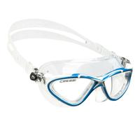 Cressi Planet Clear/Blanc/Verre transparent bleu