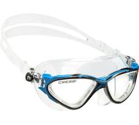 Lunettes de natation Cressi Planet blanc bleu noir avec verres transparents