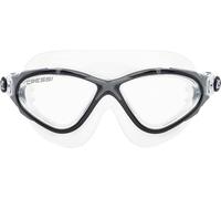 Cressi Planet Swim Goggles - Premium Anti Niebla Gafas de Natación Máscara 100% Anti UV, Transparente/Negro/Plata