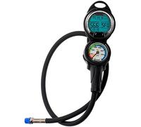 Cressi PlongÃƒ©e Leonardo ConsoleÃ‚ â€"Ã‚ Noir, 2Ã‚ Bar