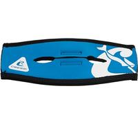 CRESSI Pony Neo Mask Strap Cover Housse en néoprène pour Masque de plongée et Tuba Unisexe, Bleu/Blanc, Taille Unique