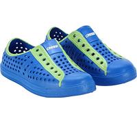 Cressi Pulpy Shoes Chaussures Aquatiques Respirantes de qualité supérieure Mixte, Bleu Royal/Kiwi, 35