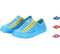 Cressi Pulpy Shoes Chaussures Aquatiques Respirantes de qualité supérieure Mixte, Sky/Jaune, 32