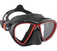 Cressi Quantum Masque de plongée Noir/rouge