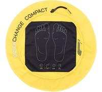 CRESSI Quickchanging Mat Tapis Hygienique Compact et Pratique avec Revêtement Antidérapant pour se Changer, Activités Aquatiques, Vestiaires de Piscine, Gymnases et Plage Unisex-Adult, Jaune, Ø 55cm