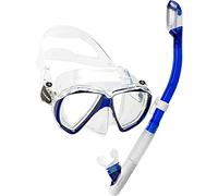 Cressi Ranger & Tao Dry Kits de Randonnée Aquatique Adulte Mixte, Transparent/Bleu, Unique