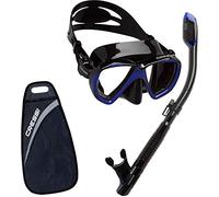 Cressi Ranger & Tao Dry Kits de Randonnée Aquatique Adulte Unisexe, Noir/Bleu, Taille Unique