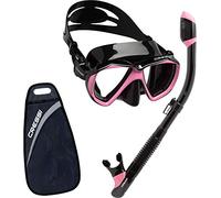 Cressi Ranger & Tao Dry Kits de Randonnée Aquatique Adulte Unisexe, Noir/Rose, Unique