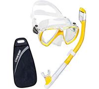 Cressi Ranger & Tao Dry Kits de Randonnée Aquatique Adulte Unisexe, Transparent/Jaune, Unique