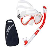 Cressi Ranger & Tao Dry Kits de Randonnée Aquatique Adulte Unisexe, Transparent/Rouge, Unique