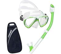Cressi Ranger & Tao Dry Kits de Randonnée Aquatique Adulte Unisexe, Transparent/Vert Fluo, Unique