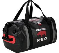 Cressi Rhino Dry Bag, Schwarz Rot, 40 Lt