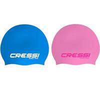 CRESSI Eddie o Ricky Jr Swim Cap - Bonnet de Bain Adultes Unisexe ou Enfants, Taille Unique