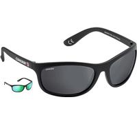 Cressi Rocker Lunettes polarisées pour Sport Nautique Mixte, Noir/Lentilles Gris, Taille Unique