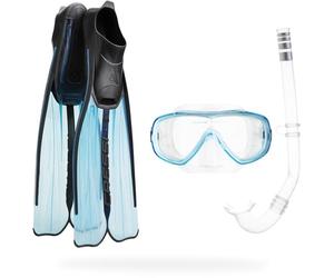 Cressi Rondinella Bag Ensemble Plongée/Natation (palmes, masque, tuba) avec sac