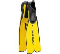 Cressi Rondinella Palme Snorkeling pour Hommes, Jaune, 35/36