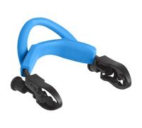 Cressi Ebs Straps Maui (2pcs) Sangle pour Palmes Unisex-Adult, Noir/Bleu, Taille Unique