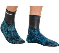 Cressi Sarago Socks Bottes Thermiques en néoprène Unisex-Adult, Bleu Camouflage, L