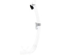 CRESSI Seal Dry Snorkel Clear/Clear - Tuba Snorkel Dry équipé d'un Système innovant à Cellules Fermées, idéal pour Plongée Apnée et Snorkeling, Transparent/Transparent, Taille Unique Unisex