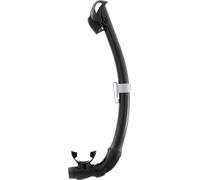 CRESSI Seal Tuba Snorkel Dry équipé d'un Système innovant à Cellules Fermées, idéal pour Plongée Apnée et Snorkeling Unisex-Adult, Noir/Noir, Unique