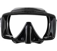 CRESSI SF1 Mask Black - Masque sans Monture Design Carré pour la Plongée et le Snorkeling, Noir, Taille Unique, Unisexe