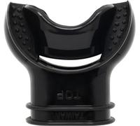 CRESSI Silicone Mouthpiece Comfobite Standard Black - Embout Confobite Orthodontique en Silicone Pure Hypoallergénique pour Détendeur de Plongée, Noir, Taille Unique, Unisex