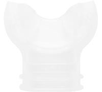 CRESSI Silicone Mouthpiece Comfobite Standard Clear - Embout Confobite Orthodontique en Silicone Pure Hypoallergénique pour Détendeur de Plongée, Transparent, Taille Unique, Unisex