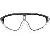 Cressi SKYLIGHT-BRILLE SIL, KLAR/RAHMEN SCHWARZ GRAU VERSPIEGELTE GLÄSER