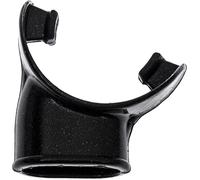 CRESSI Snorkel Mouthpiece Black Gamma/Kappa/Sigma - Pièce de Rechange Originale pour Tuba - Noir - Taille Unique - Unisexe