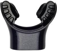 CRESSI Snorkel Mouthpiece Black Itaca Ultra Dry/Corfu - Embout buccal Original Replacement Part for Snorkel Tubes, Noir, Taille Unique, Unisex