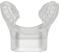 CRESSI Snorkel Mouthpiece Clear Itaca Ultra Dry/Corfu - Embout buccal Original Replacement Part for Snorkel Tubes, Transparent, Taille Unique, Unisex