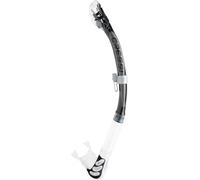 Cressi Alpha Ultra Dry Diving Snorkel Noir,Argenté