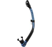 Cressi Alpha Ultra Dry Tuba de plongée Mixte, Noir/Bleu, uni